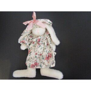 Boyds Bears Magnolia O’Harea #91667 1996 17” Bunny Floral Dress & Hat Easter NWT